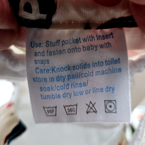 ALVA BABY | lot of 4 cloth diapers - Picture 4 of 5